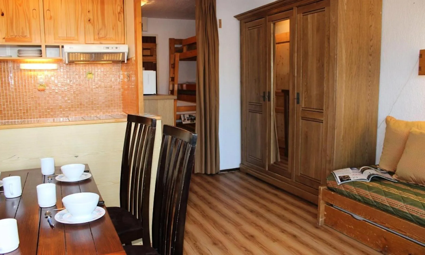 Residence Neves - Val Thorens Studio 4 Personnes Dans Quartier Vivant Mae-7545